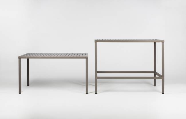 Стол пластиковый обеденный Cube 140x80 тортора 1400х800х755 мм Стол пластиковый обеденный Cube 140x80 тортора 1400х800х755 мм