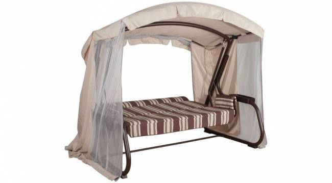 Садовые качели "Милан" (Мерида) Премиум (Шоколад) Садовые качели "Милан" (Мерида) Премиум (Шоколад)