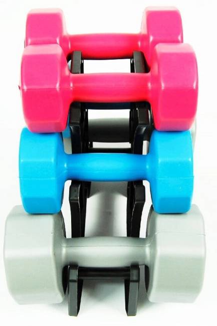 Набор гантелей "ATLAS SPORT FITNES COMPOSIT", 12кг