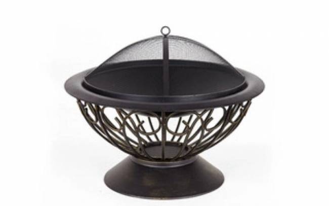Hugett Fire Pit 014  Чёрный матовый
