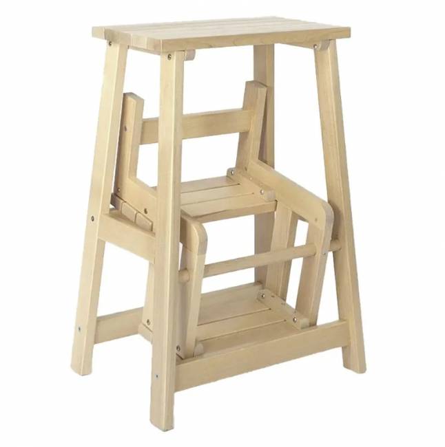 Табурет-стремянка Марк, Натуральное дерево Табурет-стремянка Марк, Натуральное дерево