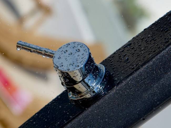 Душ уличный Funny Yang T 225 антрацит 170х170х2100 мм Душ уличный Funny Yang T 225 антрацит 170х170х2100 мм