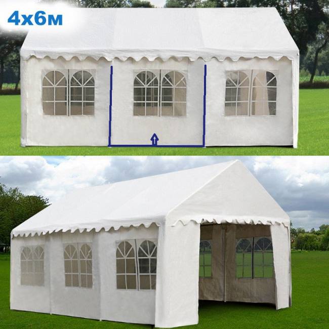 Шатер Павильон 4x6м. для летнего кафе Шатер Павильон 4x6м. для летнего кафе
