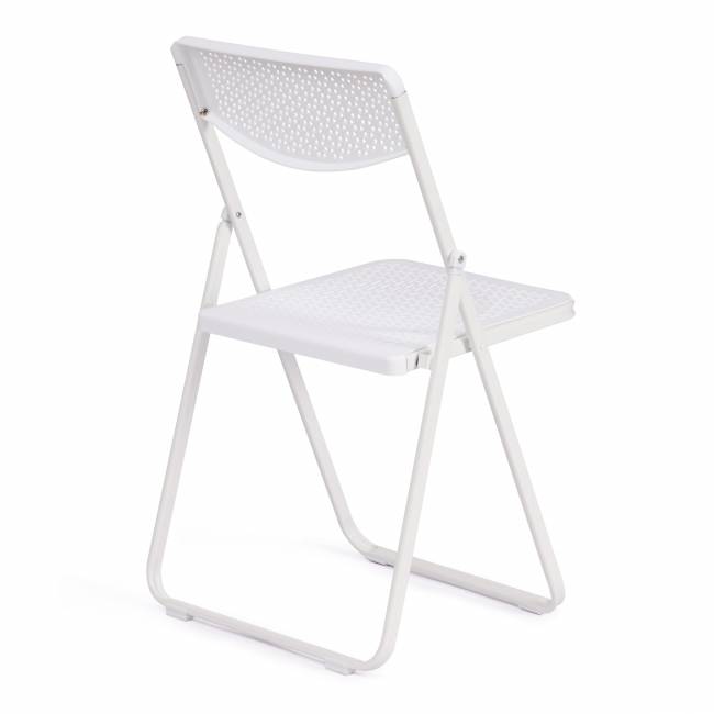 Стул складной FOLDER (mod. 3016) / 1 шт. в упаковке каркас: металл, сиденье/спинка: пластик, 48,5 х 48 х 82,5 см, white (белый) белый каркас: металл, сиденье/спинка: пластик