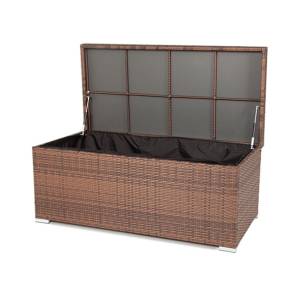 "Порту" сундук водонепроницаемый из искусственного ротанга, цвет коричневый "Порту" сундук водонепроницаемый из искусственного ротанга, цвет коричневый