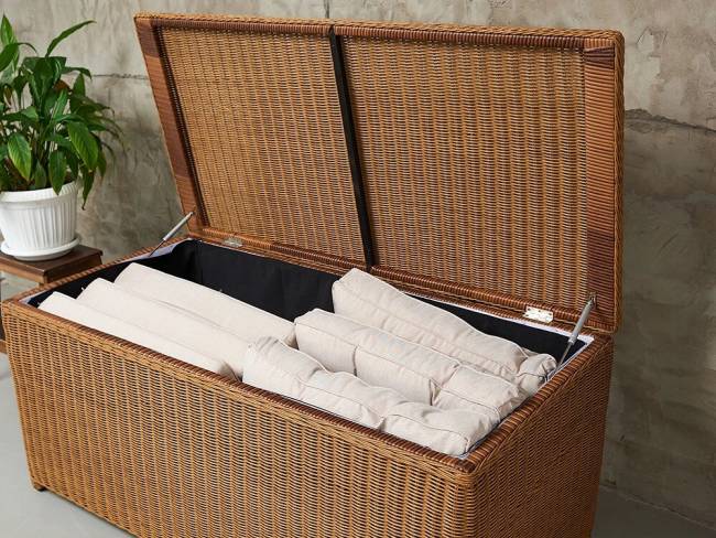 Набор из 2-х сундуков "KARL (140 и 120)", соломенный Набор из 2-х сундуков "KARL (140 и 120)", соломенный