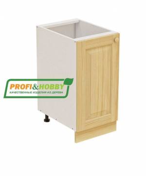 Тумба 400х530х720 + фасад сосна без покраски Тумба 400х530х720 + фасад сосна без покраски