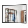 Зеркало Гранд 17.04 цвет чёрный, горизонтальное или вертикальное крепление