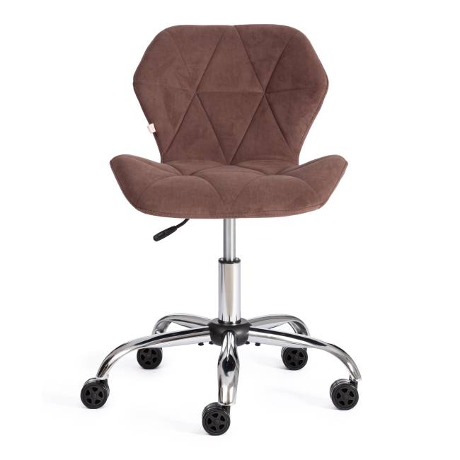 Кресло SELFI флок , коричневый, 6 коричневый флок Кресло SELFI флок , коричневый, 6 коричневый флок