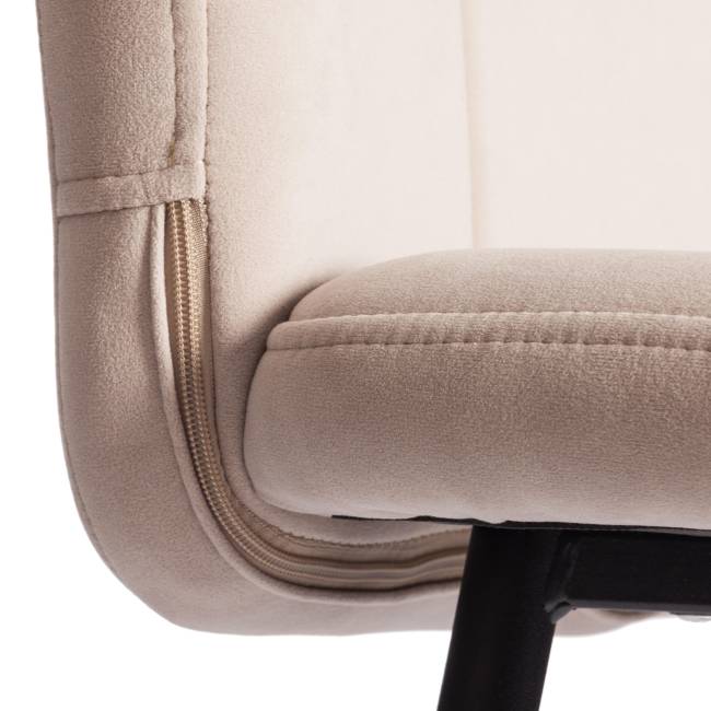 Барный стул Medeo/Медео велюр, бежевый, 7, 45х56х113 см бежевый велюр Барный стул Medeo/Медео велюр, бежевый, 7, 45х56х113 см бежевый велюр