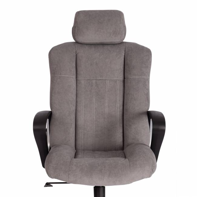 Кресло OXFORD хром флок , серый, 29 серый флок Кресло OXFORD хром флок , серый, 29 серый флок