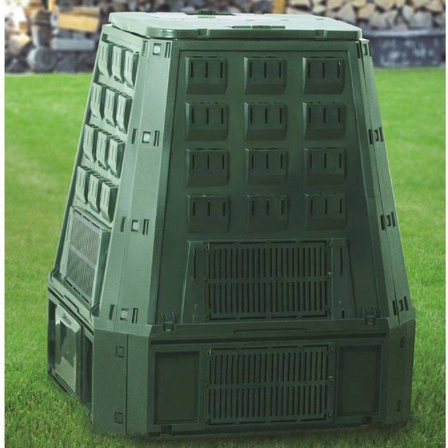 Компостер садовый 630 л EVOGREEN IKEV630Z-G851 зеленый Компостер садовый 630 л EVOGREEN IKEV630Z-G851 зеленый