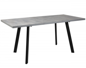 Стол обеденный раздвижной "БОРГ", цемент Стол обеденный раздвижной "БОРГ", цемент