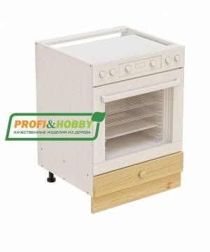 Тумба под технику 600х530х720 +1 ящик + фасад сосна бесцветный лак Тумба под технику 600х530х720 +1 ящик + фасад сосна бесцветный лак