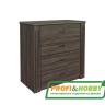 Комод Rino ясень, серый гранит