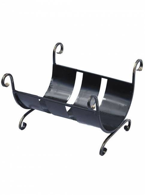Кованая дровница для мангала