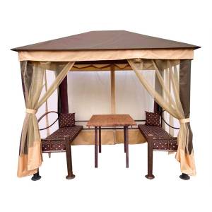 Шатер садовый Визит, коричневый Шатер садовый Визит, коричневый