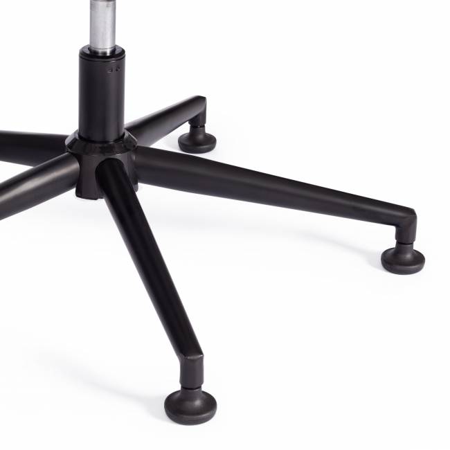 Кресло CLOUDE рогожка/металл, 97х98х90-96см, коричневый, 3М7-147 коричневый рогожка/металл