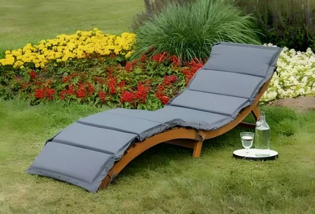 Шезлонг-лежак AFM-803A Grey, серый Шезлонг-лежак AFM-803A Grey, серый