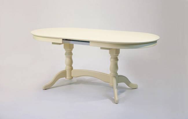 Стол Бизе 120, Слоновая кость