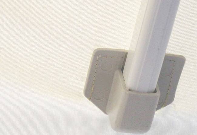 Зонт профессиональный 3х3 м Avocado белый, бежевый 3000х3000 мм Зонт профессиональный 3х3 м Avocado белый, бежевый 3000х3000 мм