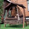 Подвесные плетеные качели Sea-Ra (каркас+качель)