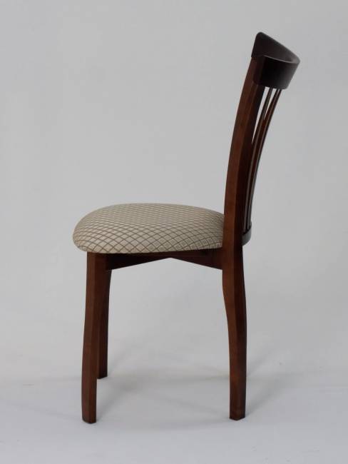 Обеденная группа Вивальди 120 со стульями Миранда орех/ ромб бежевый