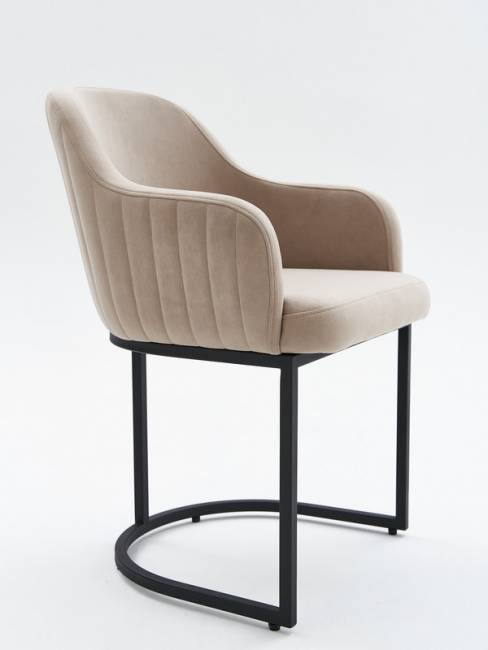 Стул Amely Beige / Black Стул Amely Beige / Black