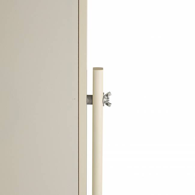 Зеркало с тумбой Селена слоновая кость 151 см х 46 см