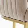 Стул Amely Beige / Gold