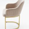 Стул Amely Beige / Gold