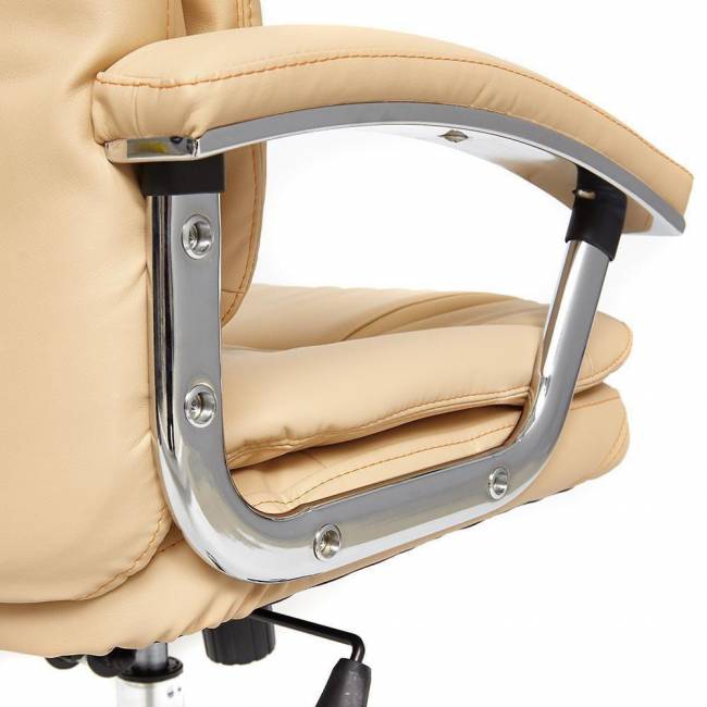 Кресло SOFTY LUX кож/зам, бежевый, 36-34 бежевый кож/зам Кресло SOFTY LUX кож/зам, бежевый, 36-34 бежевый кож/зам