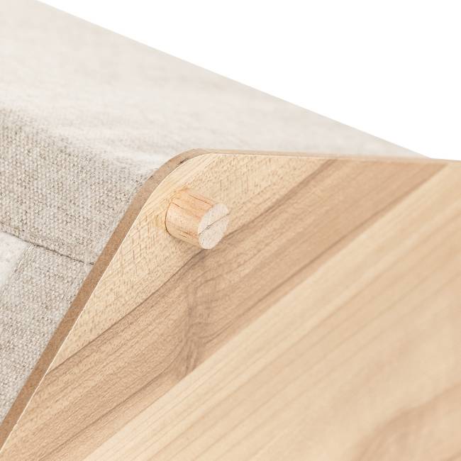 Домик для животных Leset Блисс Натуральное дерево Бежевый