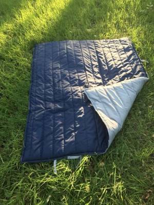 Двухсторонний Матрас-накидка Мелания, синий,190 х 150 Двухсторонний Матрас-накидка Мелания, синий,190 х 150