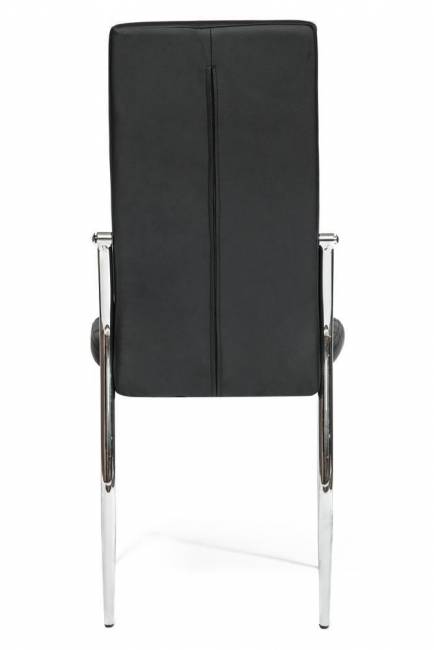 Стул ELFO ( mod.35 ) металл/экокожа, 45х53х100х47см, хром/черный (Комплект из 4 шт.) хром/черный металл/экокожа Стул ELFO ( mod.35 ) металл/экокожа, 45х53х100х47см, хром/черный (Комплект из 4 шт.) хром/черный металл/экокожа