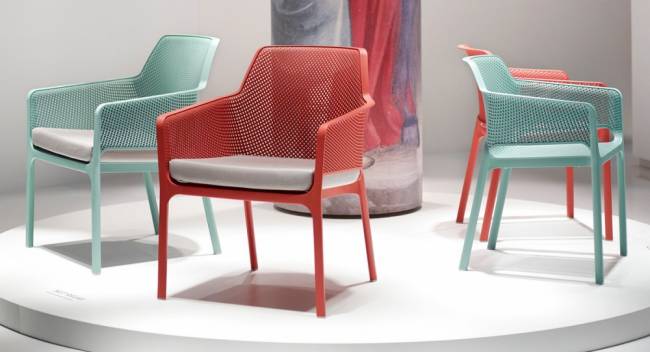 Подушка для кресла Net Relax серый 525х570х75 мм