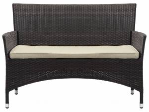 Диван плетеный двухместный с подушкой GS 909 Диван плетеный двухместный с подушкой GS 909