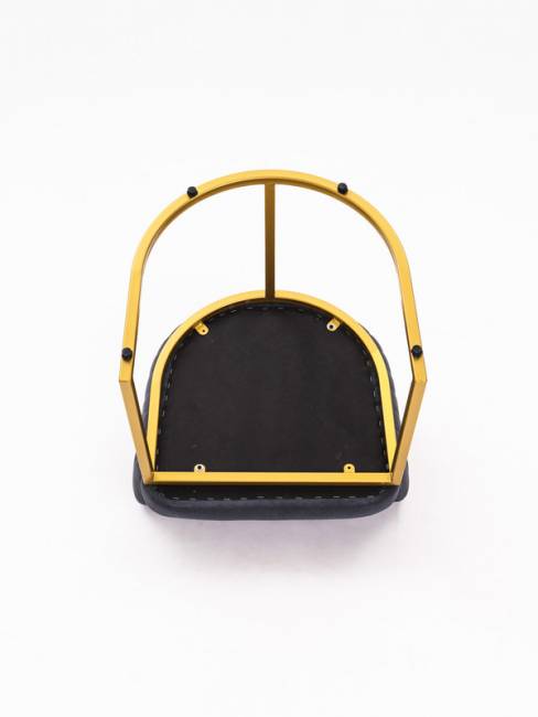 Стул Amely Grafit / Gold