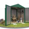 Хозблок SKOGGY секционный с двускатной крышей 2 х 2 м, зелёный мох