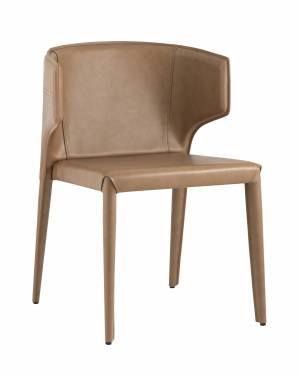 Стул Арманд экокожа коричневый Стул Арманд экокожа коричневый