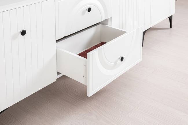 Валенсия стенка для гостиной № 71 цвет белый шагрень Валенсия стенка для гостиной № 71 цвет белый шагрень