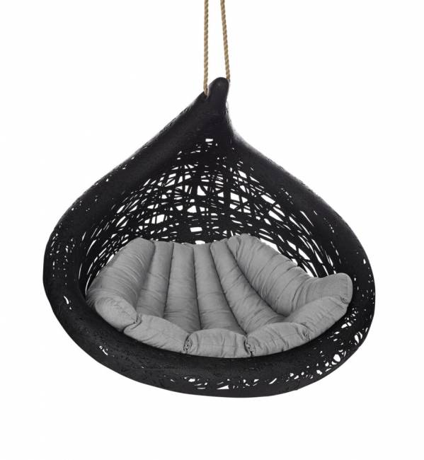 Подвесное кресло-кокон "Bios Lucid", Черное