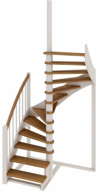 Деревянная лестница К-005м/1 под покраску