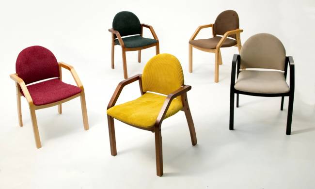 Стул-кресло Джуно 2.0 натур/зелёный