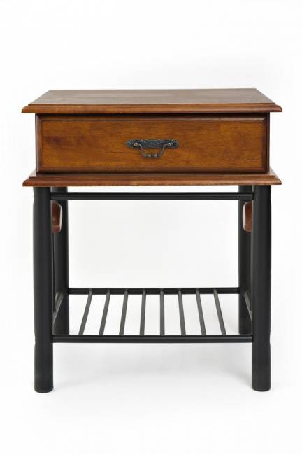 Тумба прикроватная AT-300 48х37х56см, Красный дуб Красный дуб