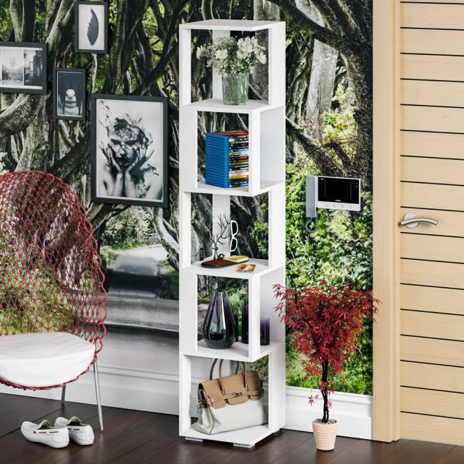 Стеллаж СВК цвет белый