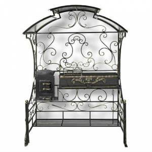 Кованый мангальный комплекс с печкой "Уют Премиум" Кованый мангальный комплекс с печкой "Уют Премиум"