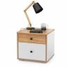 Тумба прикроватная Вуди 13.287 цвет белый премиум/дуб крафт золотой Тумба прикроватная Вуди 13.287 цвет белый премиум/дуб крафт золотой