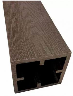 Профиль опорный (столб), 120х120мм, 3м, венге Профиль опорный (столб), 120х120мм, 3м, венге