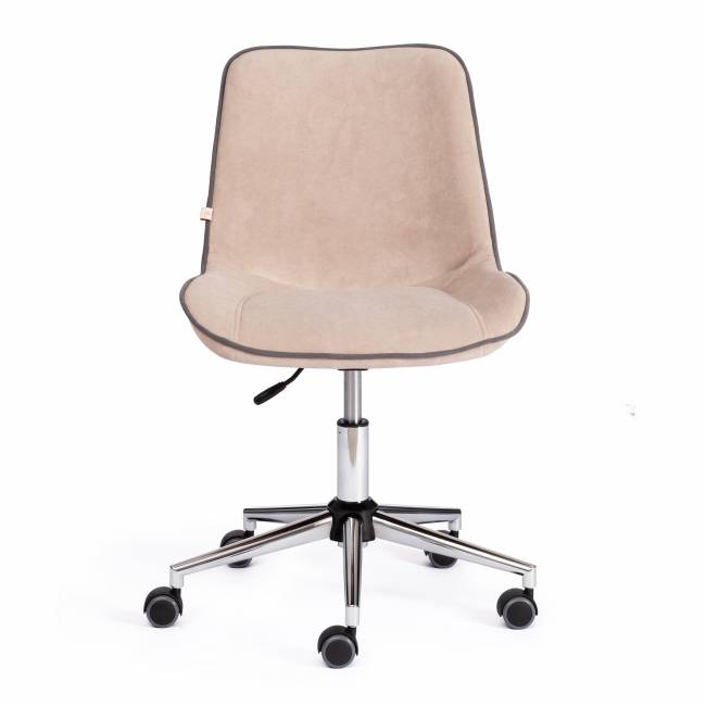 Кресло STYLE флок , бежевый, 7 бежевый флок